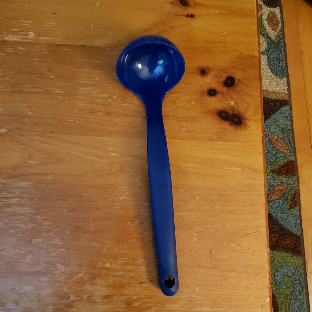 NWT Tupperware bold 'n blue ladle